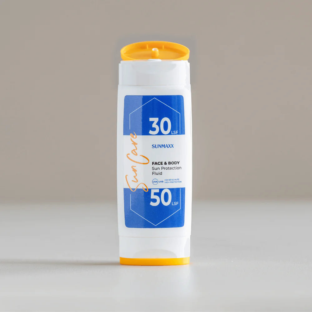 Face & Body Sun Protection Fluid LSF 30/50-suncream-Wellmaxx