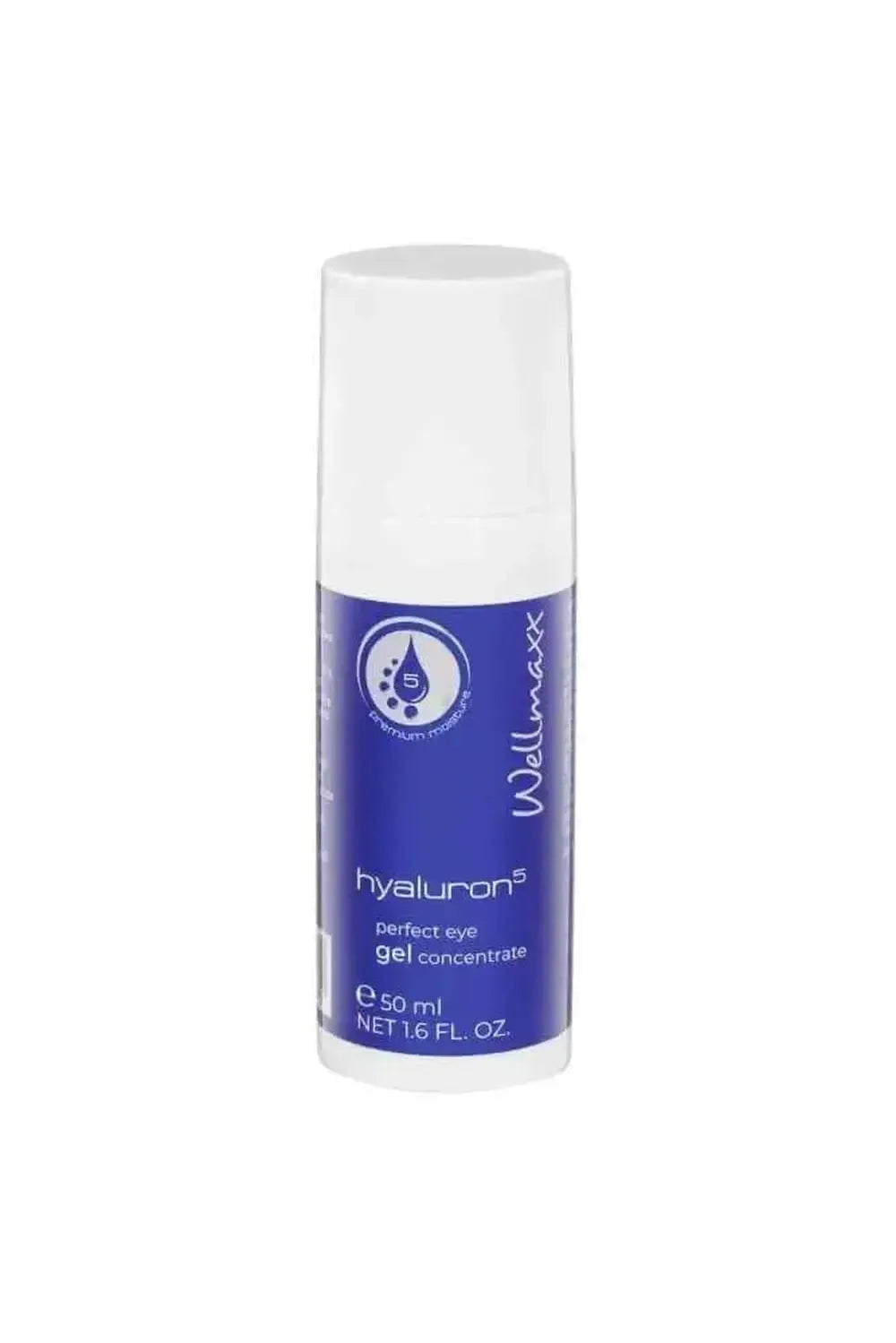 Hyaluron⁵ Perfect Eye Gel concentrate bottle for moisturizing and revitalizing delicate eye skin