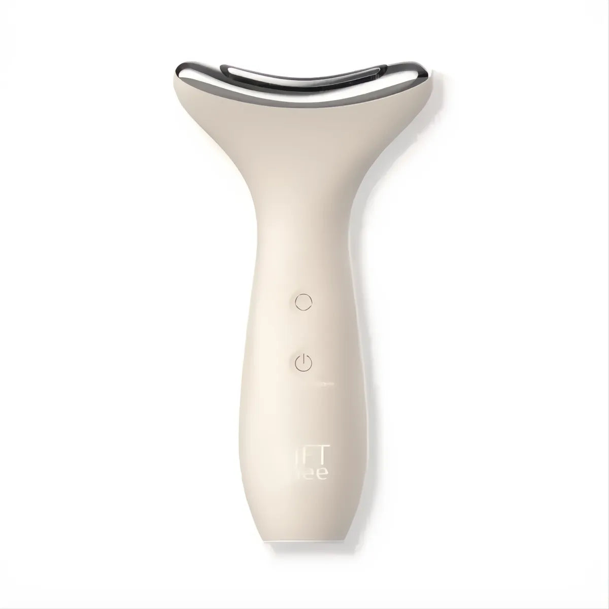 LiFTmee Dermaglow 3in1 kabelloses, wasserfestes Hautpflegegerät mit EMS-Mikrostimulation, Lichttherapie und Wärme für Gesicht und Halsstraffung.