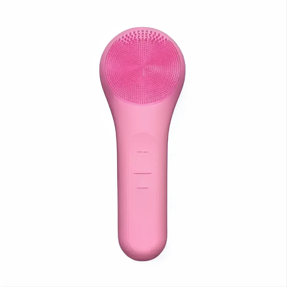 LiFTmee PEEL and CLEAN pink silicone facial cleansing and exfoliating brush with vibration technology