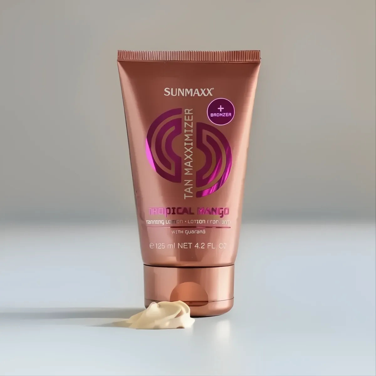 Tan Maxximizer Tropical Mango + Bronzer-suntan lotion-Sunmaxx