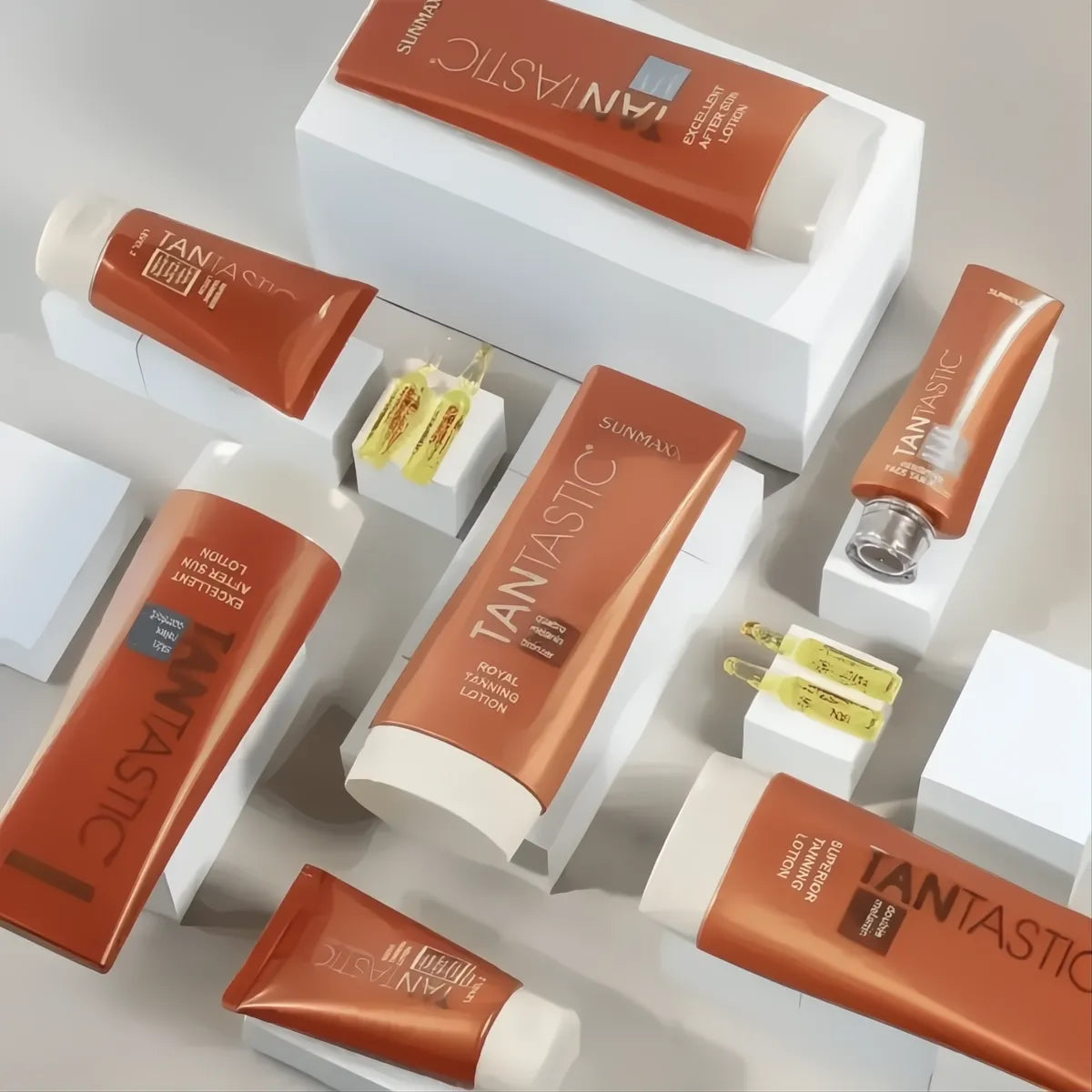 Gesicht Tan Fluid TanTastic Sensitive für empfindliche Hautregionen mit Melanin und Vitaminen