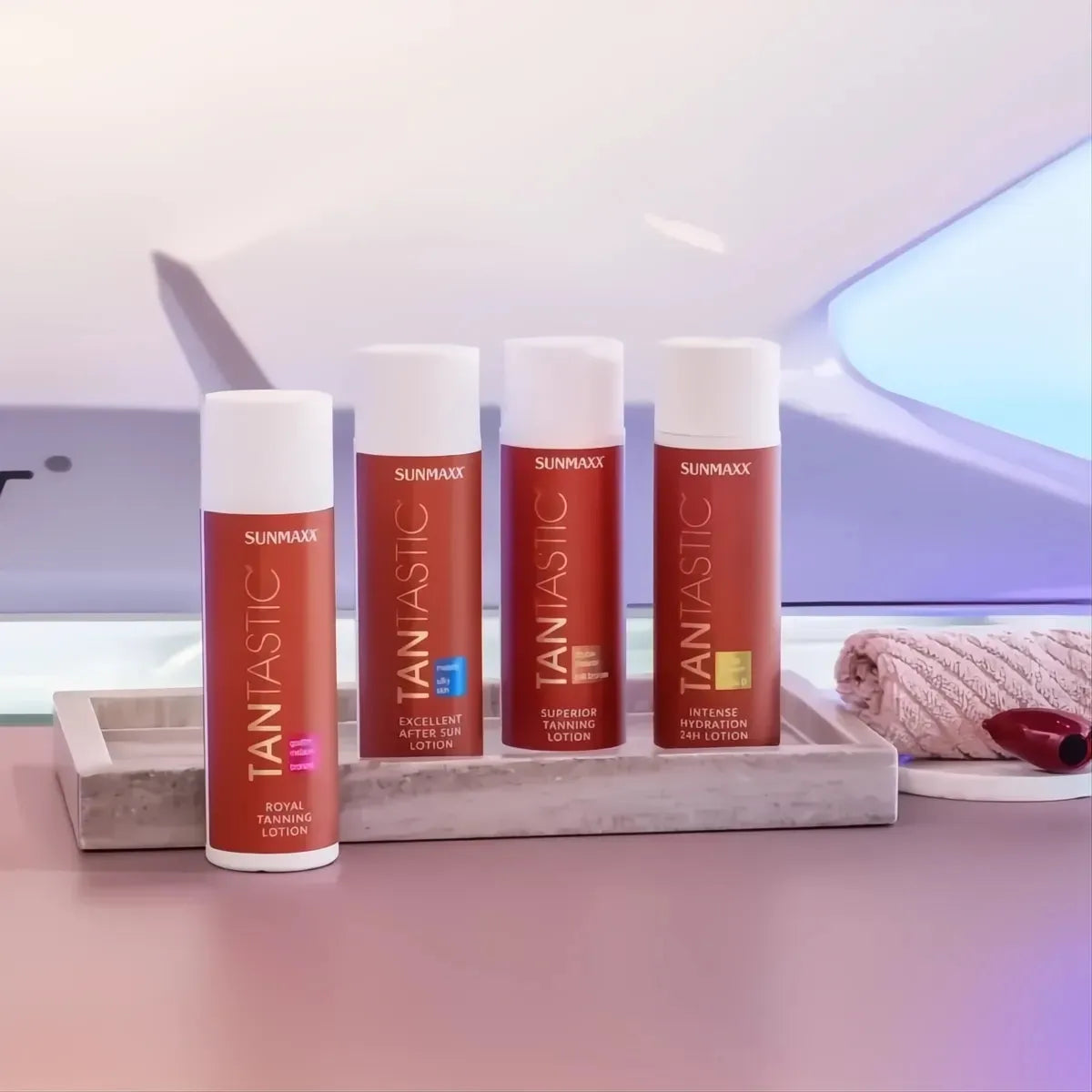 TanTastic Sensitive — флюид для загара лица, лосьон для загара — Sunmaxx
