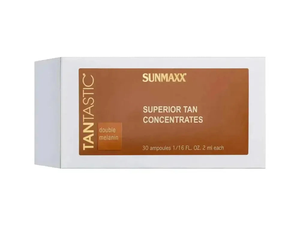 TanTastic Superior Tan Concentrates 30x2ml ampoules for enhanced melanin and skin care