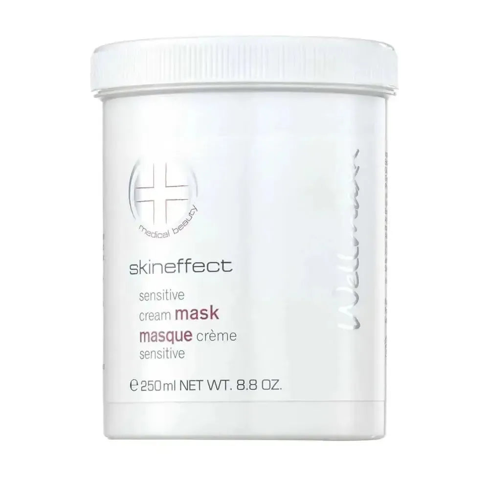Skineffect sensitiv cream mask for sensitive skin with moisturizing and soothing anti-aging properties in 250ml jar