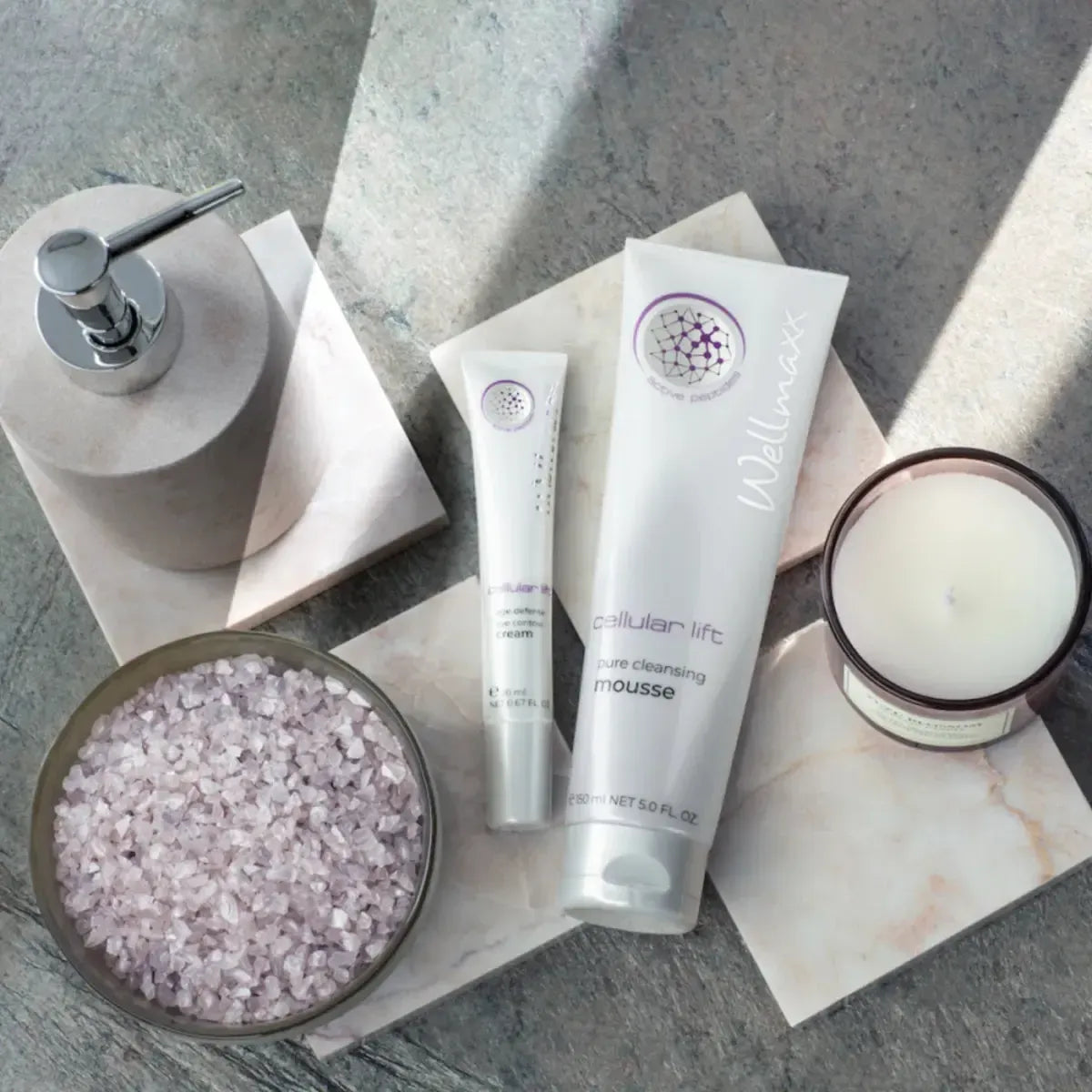 cellular lift pure cleansing mousse-anti-aging cosmetic-Wellmaxx