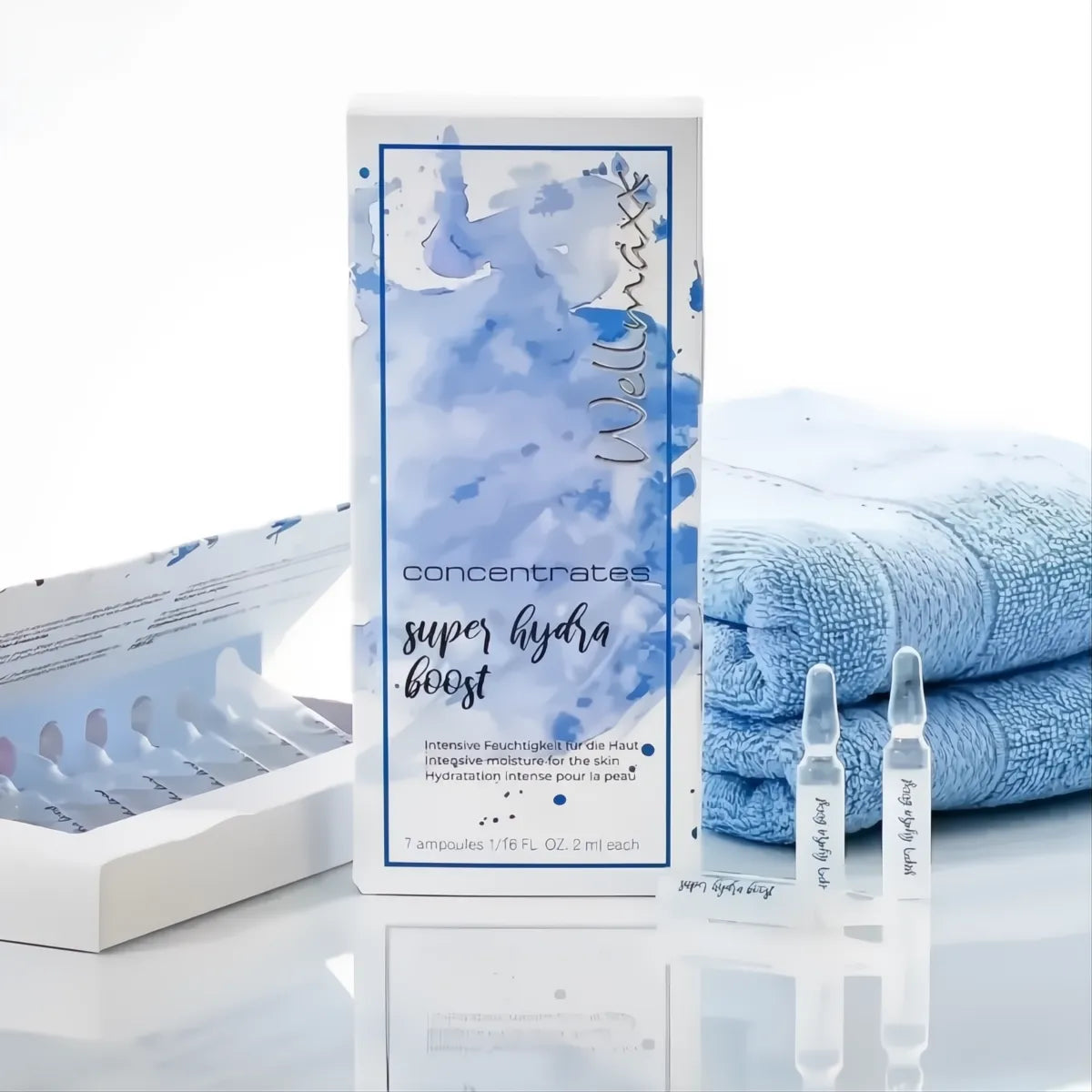 Super Hydra Boost Konzentrate Ampullen für intensive Feuchtigkeitsversorgung und Anti-Aging Pflege