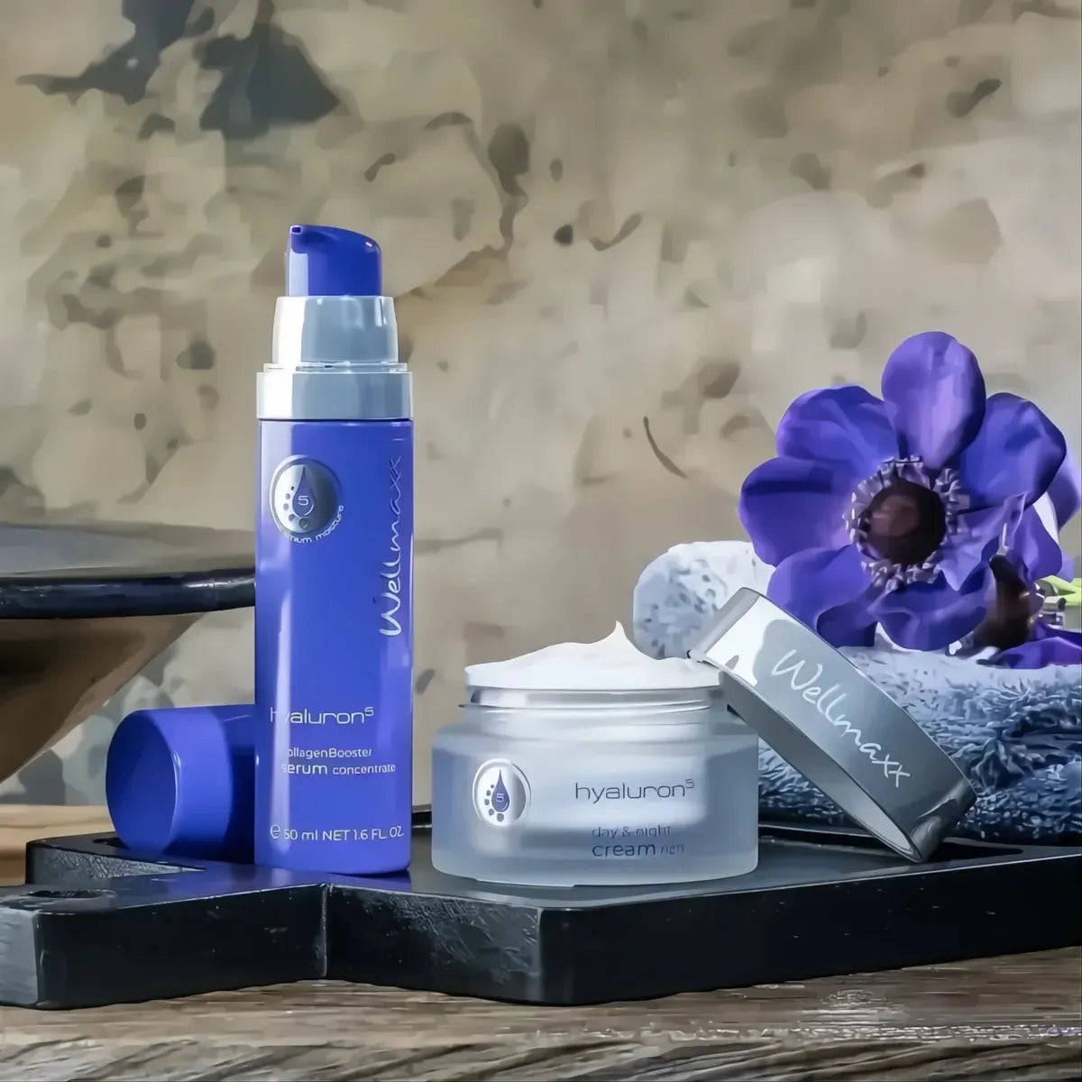 hyaluron⁵ collagen booster serum concentrate wellmaxx.swiss