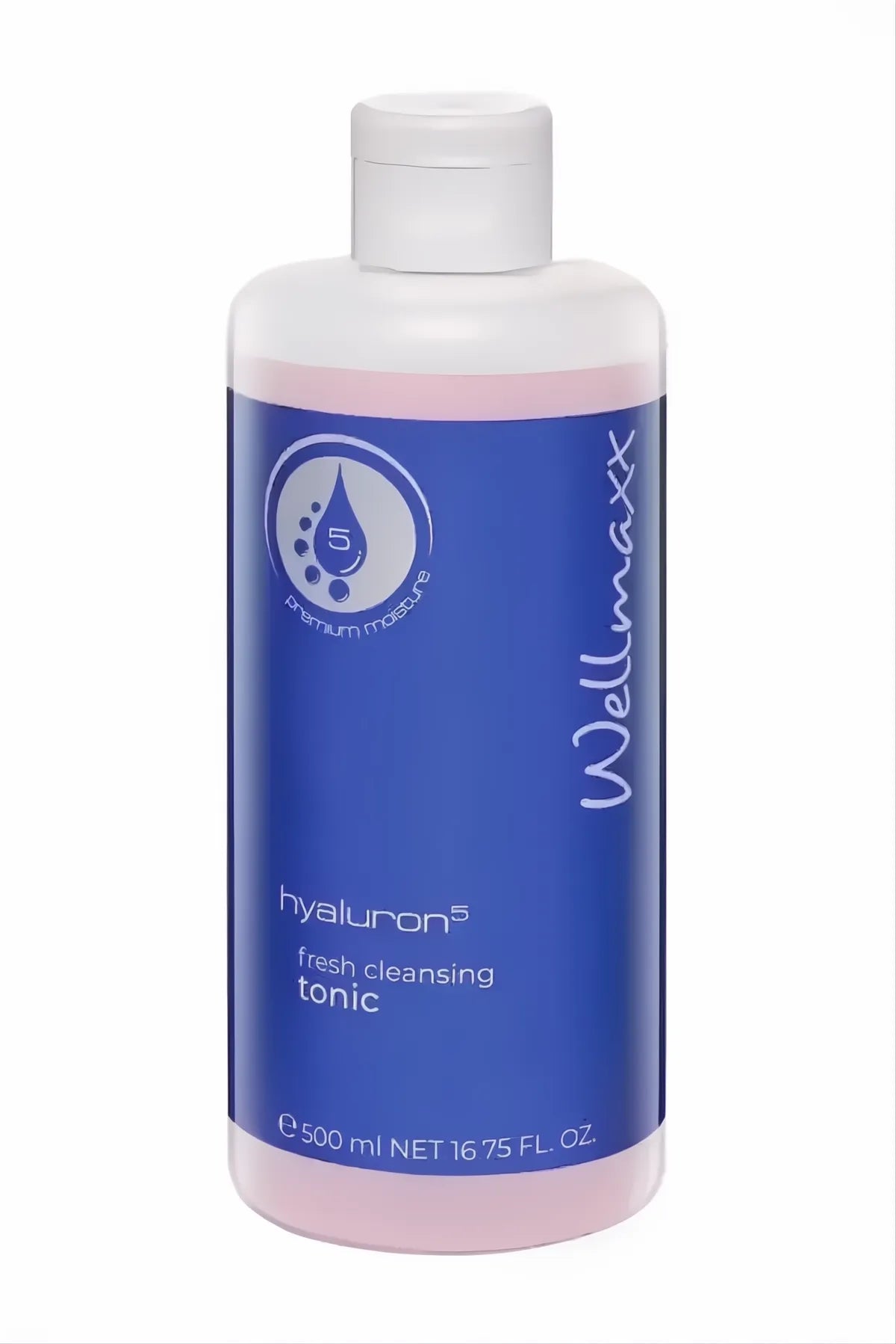 hyaluron⁵ fresh cleansing tonic bottle for hydrating and refreshing skin cleansing