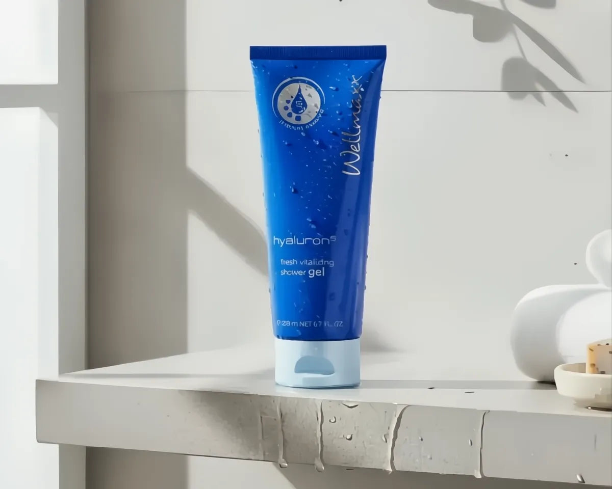 hyaluron⁵ fresh vitalizing shower gel-anti-aging cosmetic-Wellmaxx