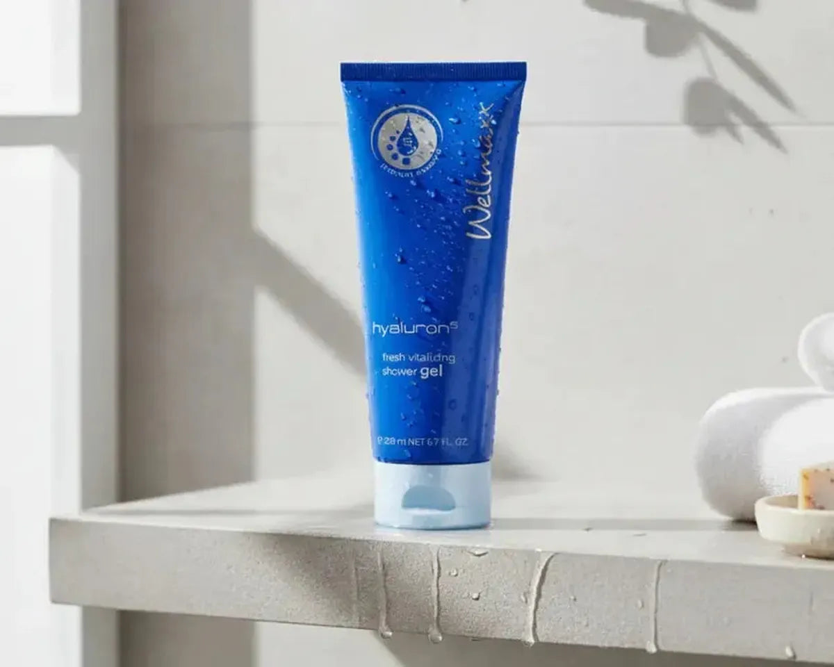 hyaluron⁵ fresh vitalizing shower gel-anti-aging cosmetic-Wellmaxx