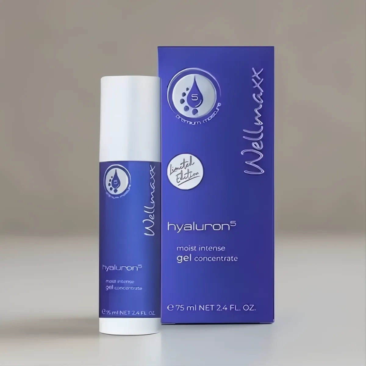 hyaluron⁵ moist intense gel concentrate Limited Edition 75ml-anti-aging cosmetic-Wellmaxx