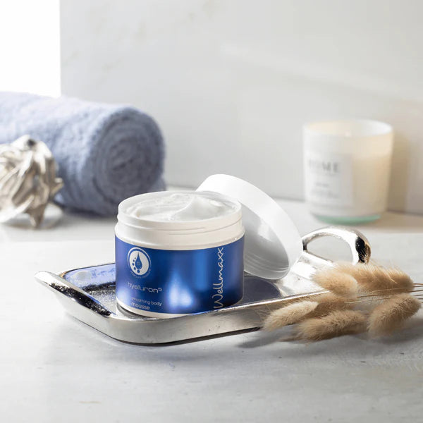 hyaluron⁵ smoothing body mousse-anti-aging cosmetic-Wellmaxx