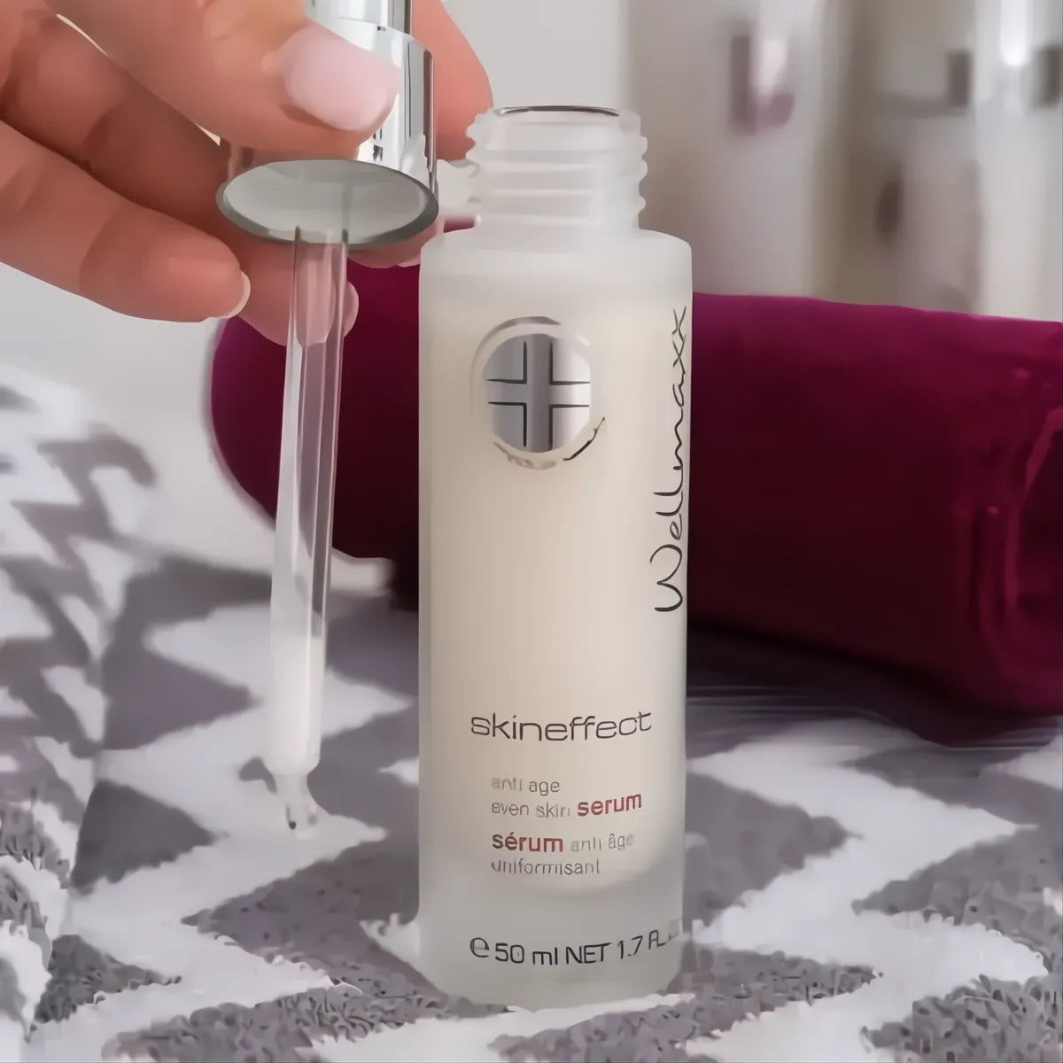 skineffect anti-age even skin serum wellmaxx.swiss