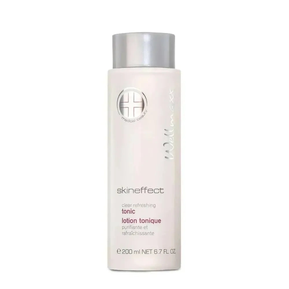 skineffect clear erfrischendes alkoholfreies gesichtswasser mit aloe vera und panthenol für alle hauttypen
